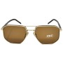 Prada Sunglasses Unisex Pale Gold PR59YS-ZVN5Y1-57