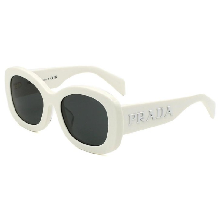 Prada Sunglasses Unisex Talc PRA13SF-1425S0-55
