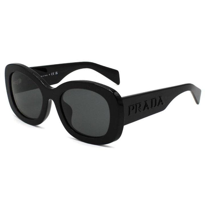 Prada Sunglasses Unisex Black PRA13SF-1AB5S0-55