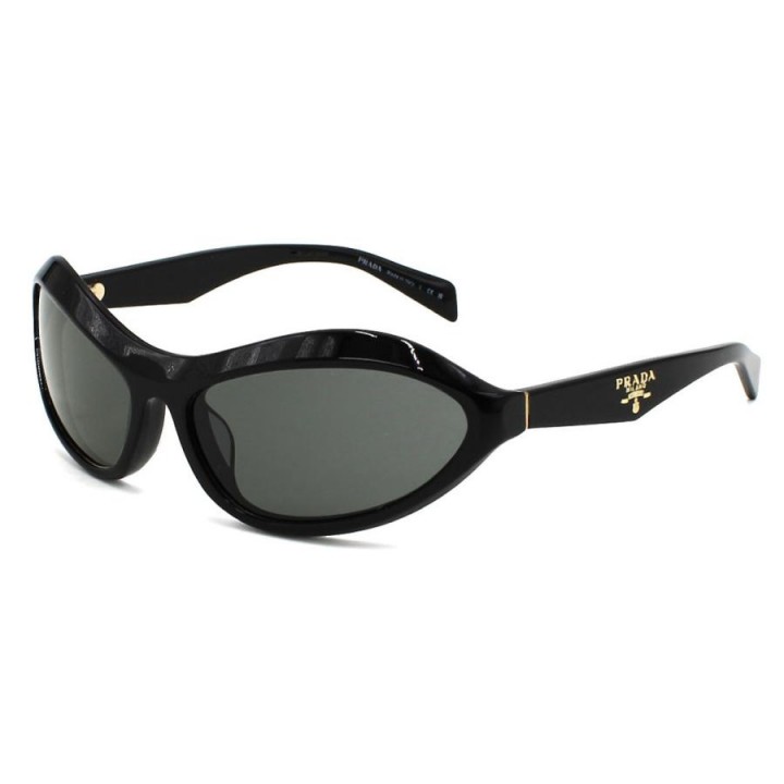 Prada Sunglasses Unisex Black PRA20SF-16K5S0-63