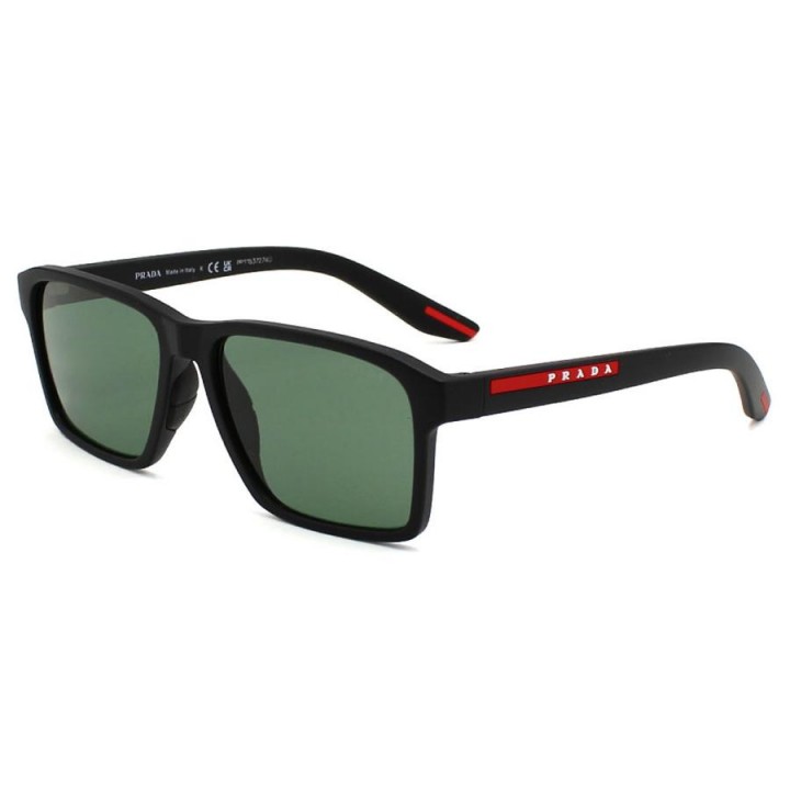 Prada Sunglasses Unisex Black Rubber PS05YSF-DG006U-58