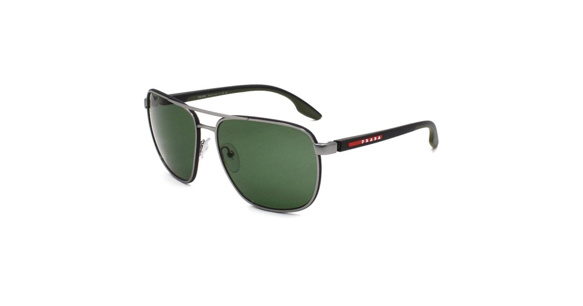 Prada Sunglasses Unisex Matte Gunmetal PS50YS-7CQ06U-62