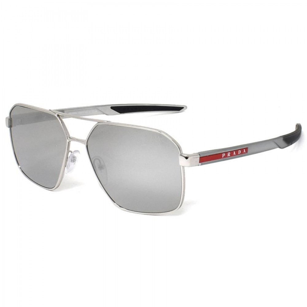 Prada Sunglasses Men's Silver PS55WS-1BC07F-60