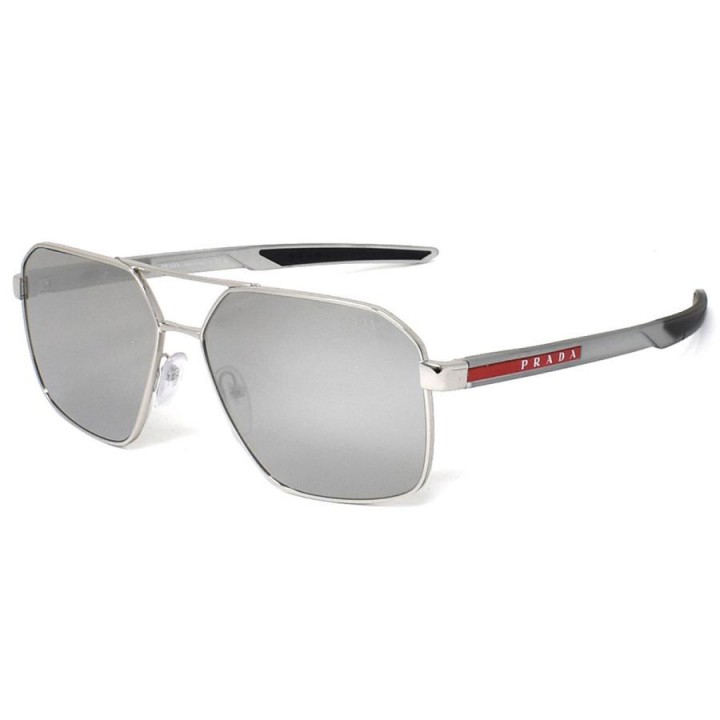 Prada Sunglasses Men's Silver PS55WS-1BC07F-60