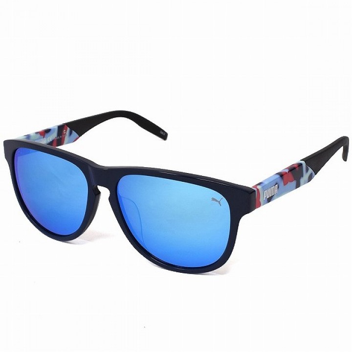 Puma Sunglasses Unisex Blue PU0229SA-004-57