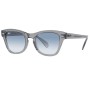 Ray-Ban Sunglasses Unisex Transparent Gray RB0707SF-66413F-53