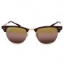 Ray-Ban Clubmaster Sunglasses Unisex Bordeaux RB3716-9253G9-51