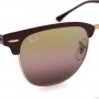 Ray-Ban Clubmaster Sunglasses Unisex Bordeaux RB3716-9253G9-51