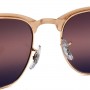 Ray-Ban Clubmaster Sunglasses Unisex Bordeaux RB3716-9253G9-51