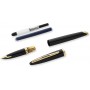 Waterman Fountain Pen Carène Fine Point Black Sea High-Gloss Black & 23k Gold Clip S0700300