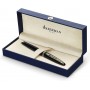 Waterman Fountain Pen Carène Fine Point Black Sea High-Gloss Black & 23k Gold Clip S0700300