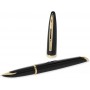 Waterman Fountain Pen Carène Fine Point Black Sea High-Gloss Black & 23k Gold Clip S0700300