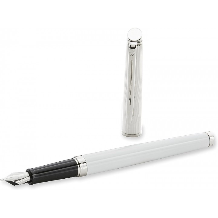 Waterman Fountain Pen Medium Point Metropolitan White S2258173