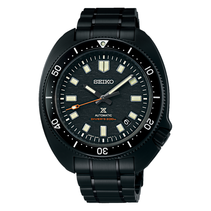 Seiko Prospex Diver Scuba 1970 Mechanical Divers Modern Design The Black Series Limited Edition SBDX051
