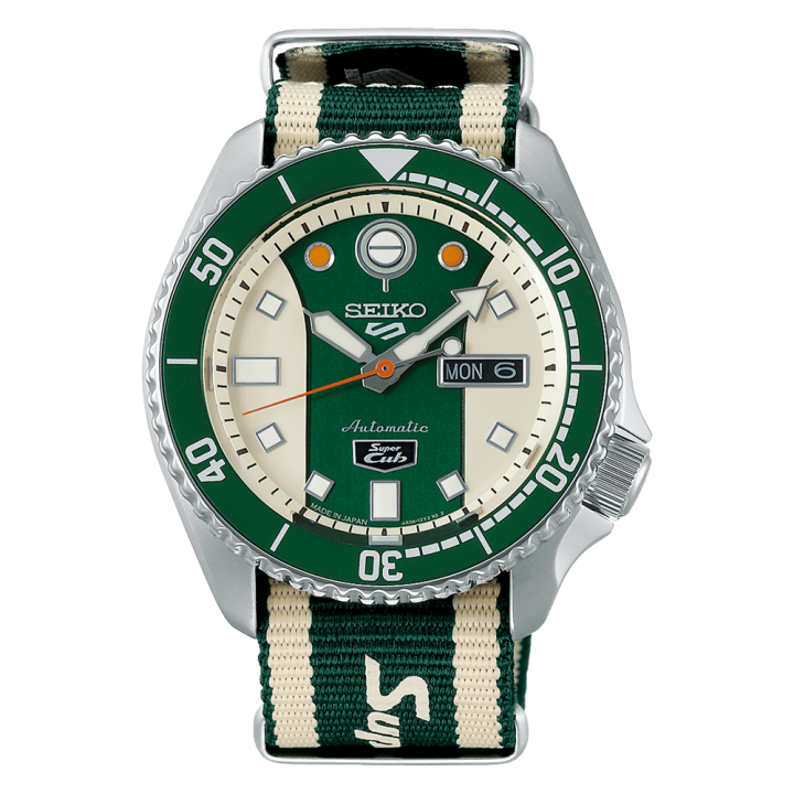 Seiko 5 Sports SKX Sense Style Super Cub Collaboration Limited Edition SBSA181