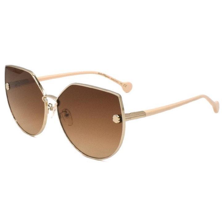 Salvatore Ferragamo Sunglasses Ladie's Gold + Ivory SF188SA-704