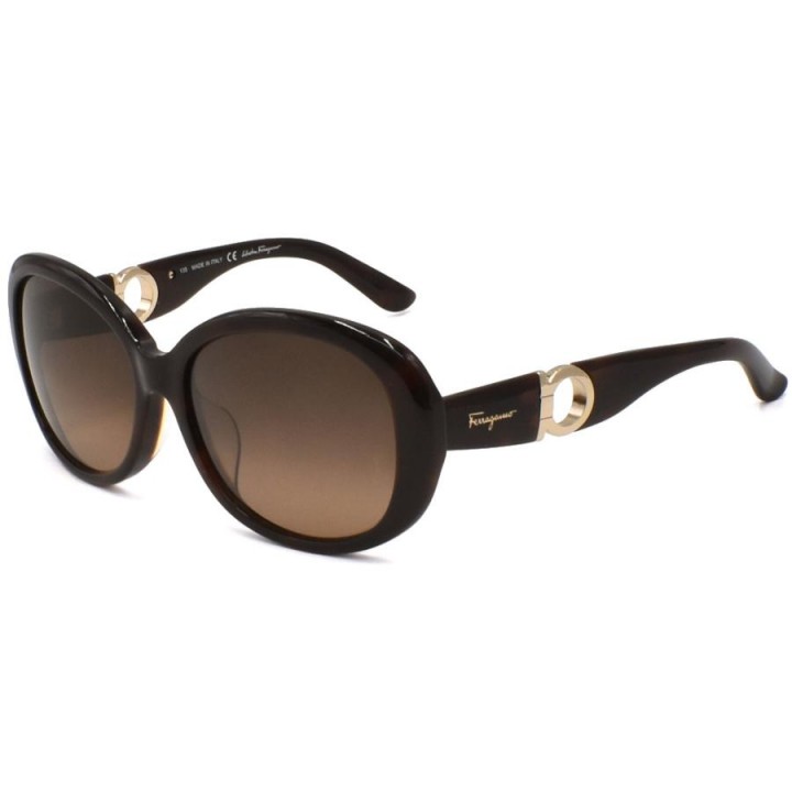 Salvatore Ferragamo Sunglasses Unisex Tortoise SF734SA-212