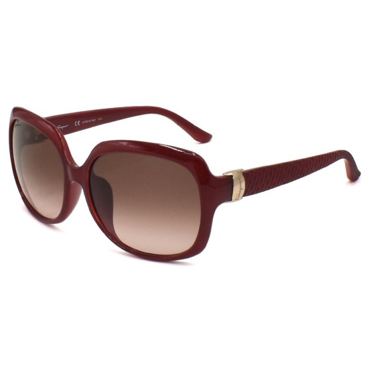 Salvatore Ferragamo Sunglasses Ladie's Pearl Bordeaux SF739SA-605