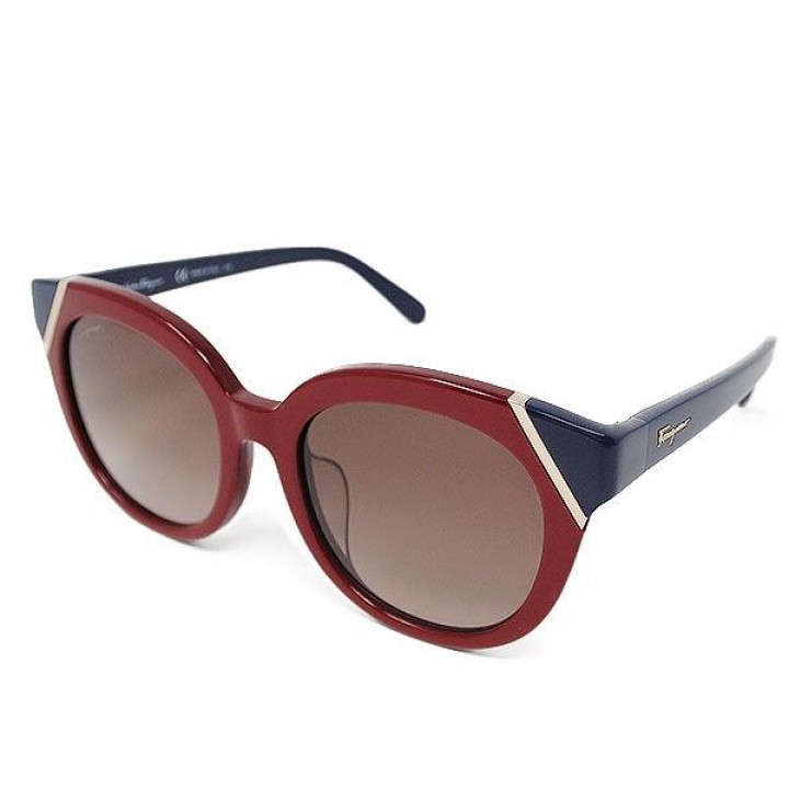 Salvatore Ferragamo Sunglasses Ladie's Bordeaux/Navy SF836SA-641