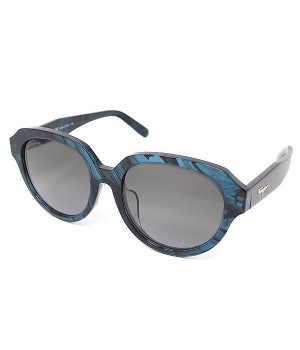 Salvatore Ferragamo Sunglasses Woman Blue Havana SF906SA-409