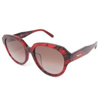 Salvatore Ferragamo Sunglasses Woman Red Havana SF906SA-645
