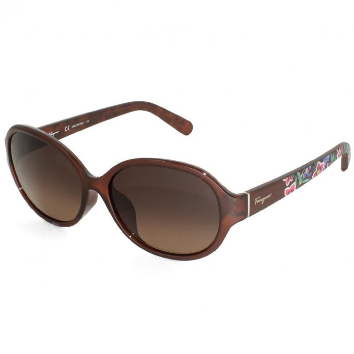 Salvatore Ferragamo Sunglasses Woman Brown SF918SA-210