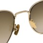 Saint Lauren Sunglasses Unisex Gold SL555-003