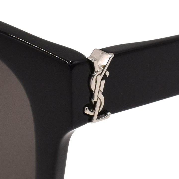 SLM105F-002 Sunglasses, Black/Grey
