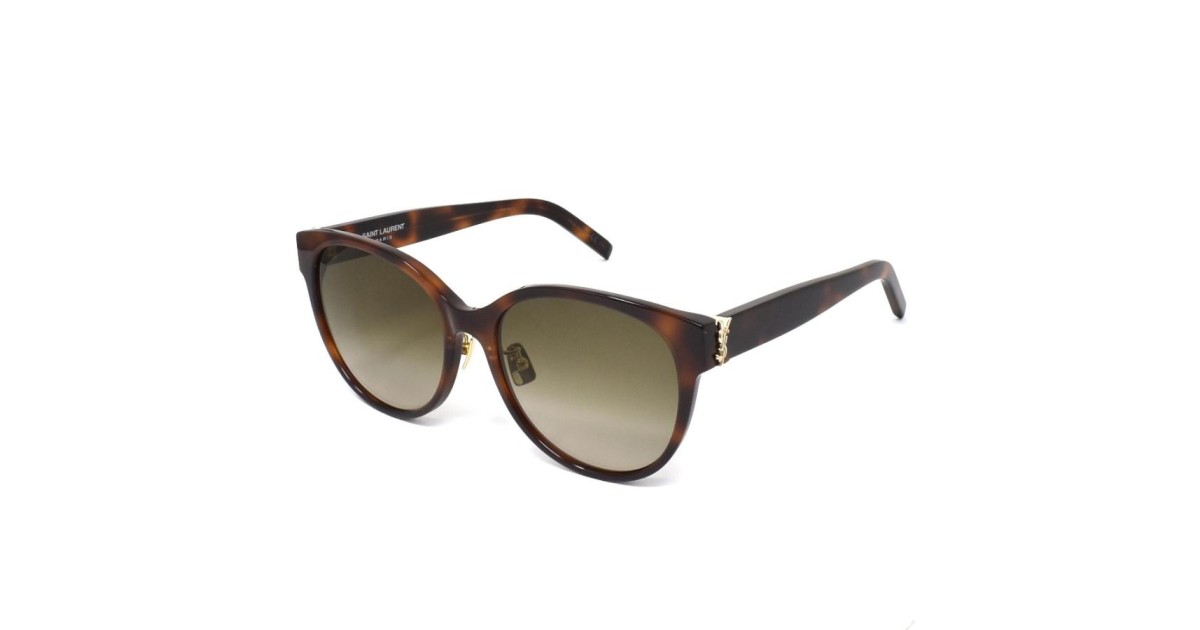 Saint Lauren Sunglasses Unisex Havana SLM39K-004 | Sakurawatches.com