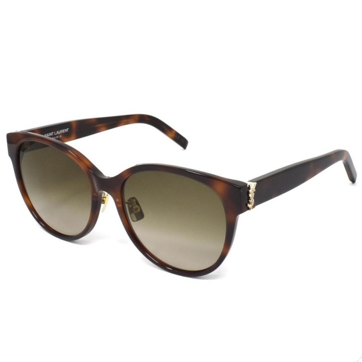 Saint Lauren Sunglasses Unisex Havana SLM39K-004