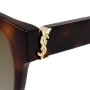 Saint Lauren Sunglasses Unisex Havana SLM39K-004