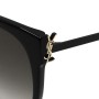 Saint Lauren Sunglasses Unisex Black SLM48SCK-002