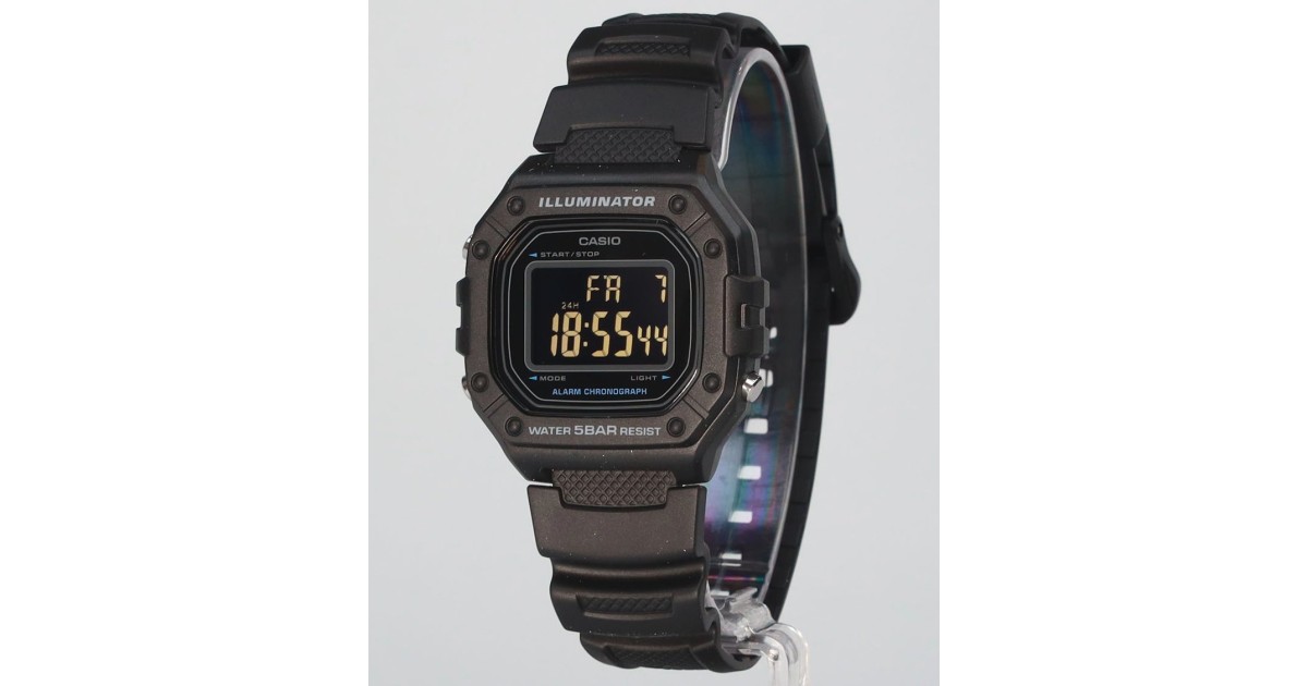 Casio Digital Standard W-218H-1BJF | Sakurawatches.com