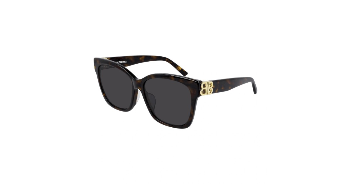 Balenciaga Sunglasses Woman Havana BB0102SA-002 
