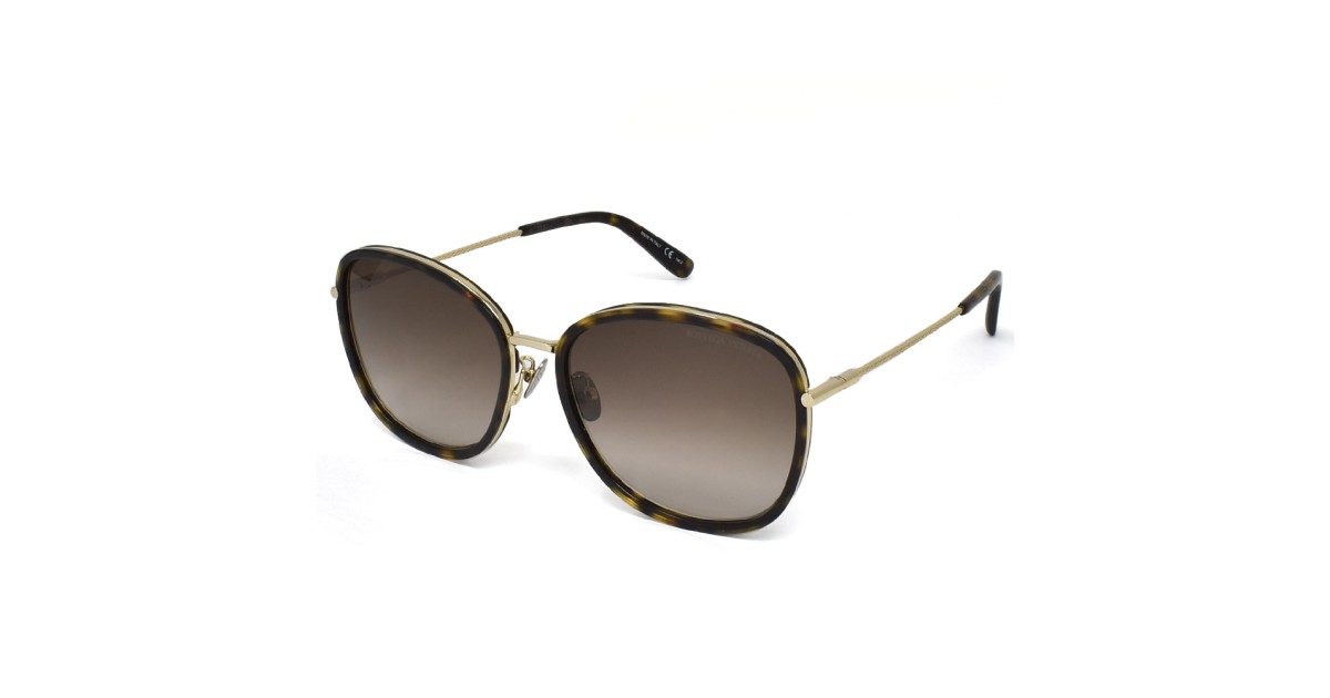 NEW BOTTEGA VENETA BV1277S 002 WOMEN HAVANA SUNGLASSES Bottega Veneta BV1277S 002 Sunglasses - Pretavoir main image 2