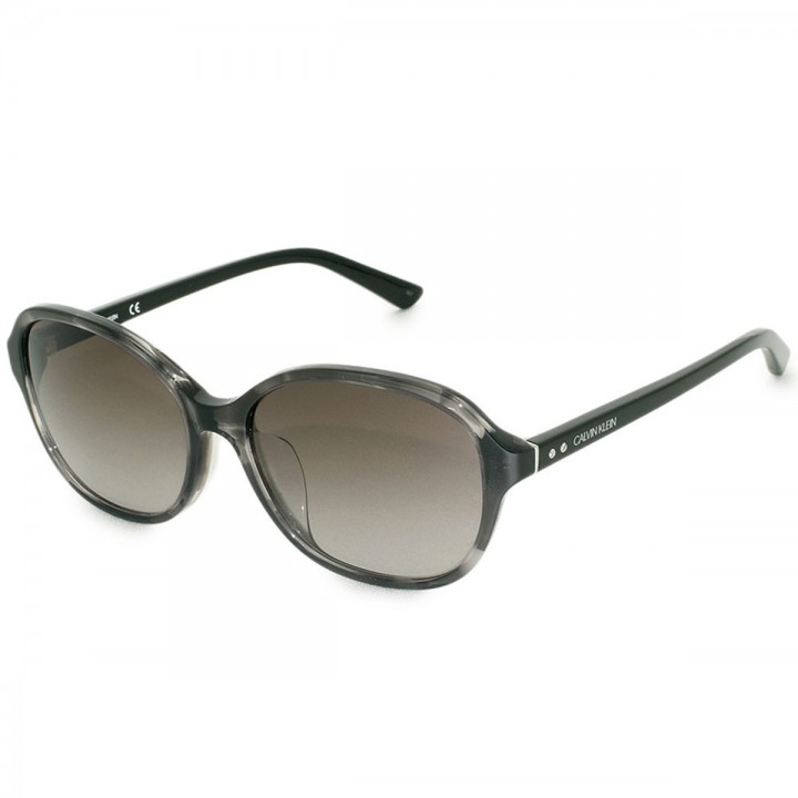 Calvin Klein Sunglasses Unisex Gray Havana + Black CK18522SA-025