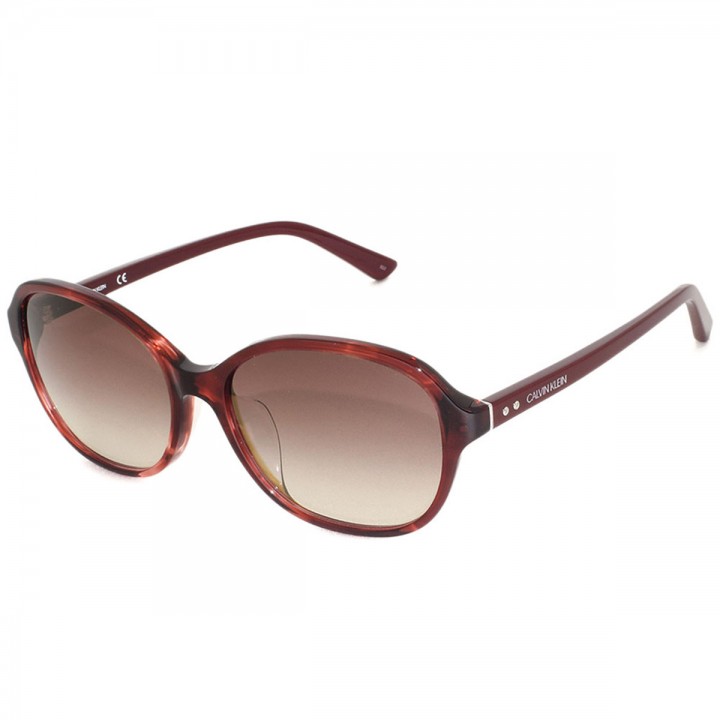Calvin Klein Sunglasses Unisex Havana Burgundy CK18522SA-609