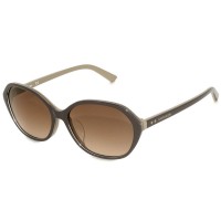 Calvin Klein Sunglasses Unisex Dark Brown Beige CK18524SA-203