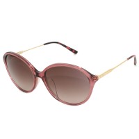 Calvin Klein Sunglasses Unisex Crystal Deep Rose Gold CK18710SA-661