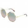 Chloe Sunglasses Woman Havana Gold CE132S-240