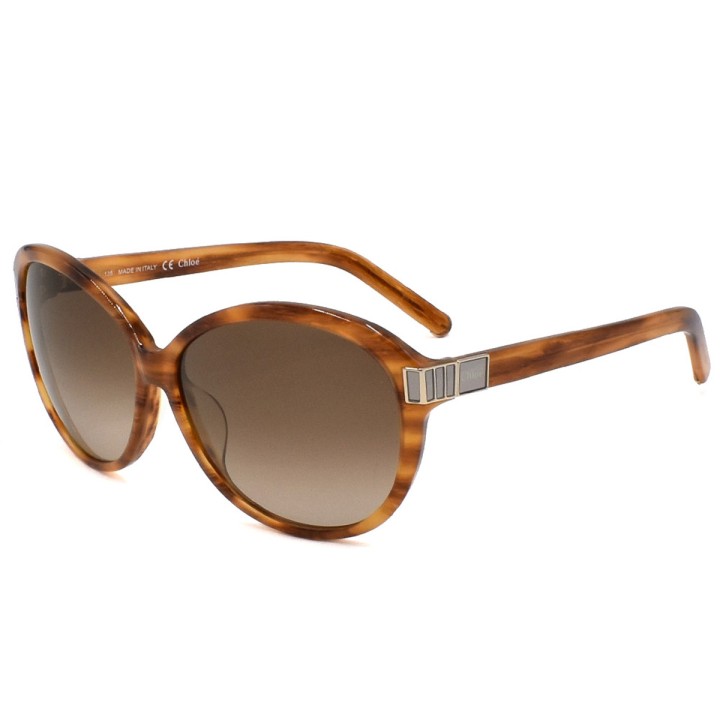 Chloe Sunglasses Woman Stripe Brown CE616SA-282