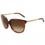 Chloe Sunglasses Woman Stripe Brown CE642S-282