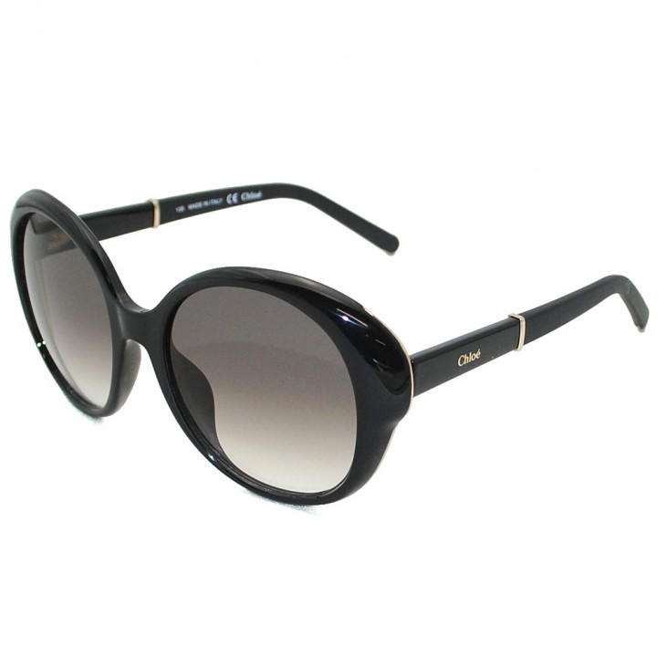 Chloe Sunglasses Woman Black Gold CE649S-001