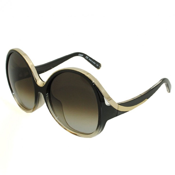 Chloe Sunglasses Woman Black Clear CE722SA-040