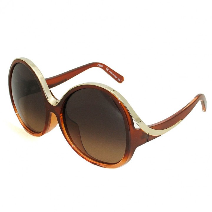 Chloe Sunglasses Woman Clear Brown CE722SA-227
