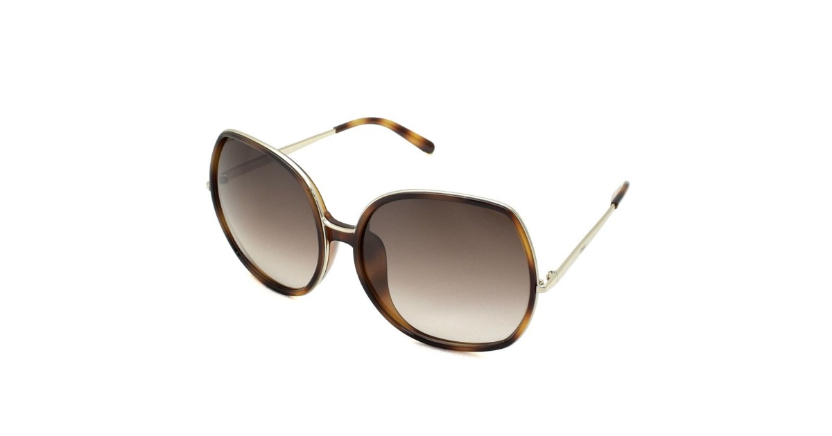 Chloe Sunglasses Woman Silver Havana CE729SA-219 