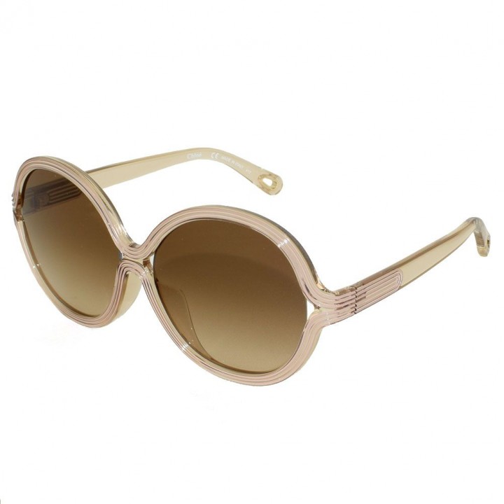 Chloe Sunglasses Woman Clear Beige CE742SA-264