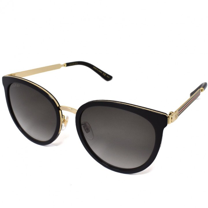 Gucci Sunglasses Woman Black GG0077SK-001