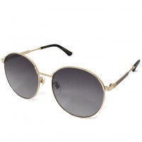 Gucci Sunglasses Woman Gold GG0206SK-001