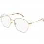 Gucci Sunglasses Woman Gold GG0396S-001